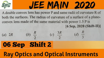 A double convex lens has power P and same radii of curvature R of both the surfaces . The radius of