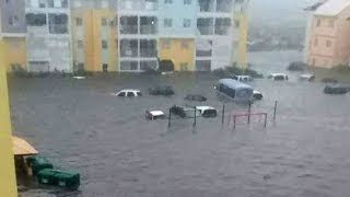 Hurricane Irma barrels through the Caribbean claiming at least 3 lives