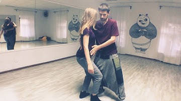 Zouk Improvisation. Andrey & Elvira. Kazan, Russia.