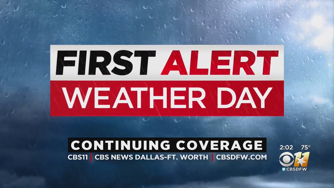 North Texas facing heavy rain, thunderstorms Friday afternoon