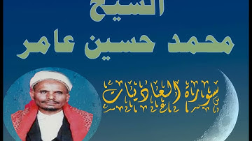 سورة العاديات الشيخ محمد حسين عامر