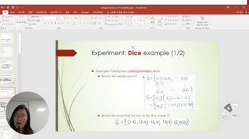 [3주차] 확률론(Chap.2)-Sample space, Event, 이산 및 연속의 개념, [성균관대학교 오하영 교수]