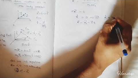 Central force motion - one body  problem