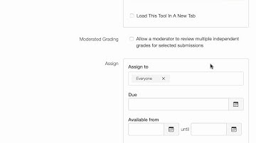 Create a Turnitin assignment in Canvas