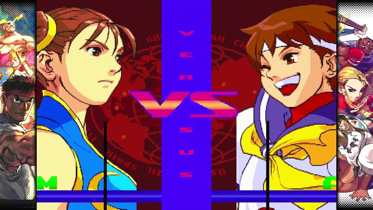 Street Fighter Alpha 3 Upper - Chun-Li Playthrough (Arcade Mode)