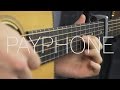 Maroon 5 - Payphone - Fingerstyle Guitar Cover By James Bartholomew