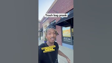 Trash bag prank #fypシ #entertainment #prank #shorts #fyp
