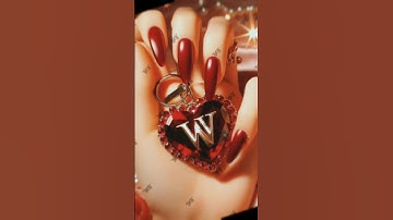 W name status video😍💖 comment your first letters of name🤗💞 #trending #trendingshorts #trend #viral