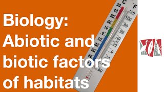 Biology Fieldwork video 6: Abiotic and biotic factors of habitats