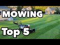 Thanksgiving Mow Top 5 Things I Am Thankful For