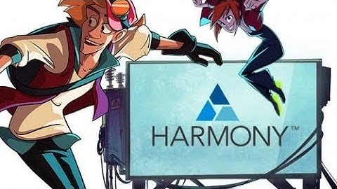 ToonBoom Harmony 02   cutter tool, reposition all drawing, text tool