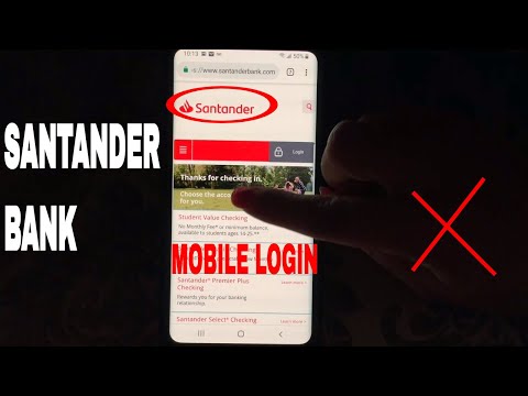 ✅  Santander Bank Register - Login - Find Password ?