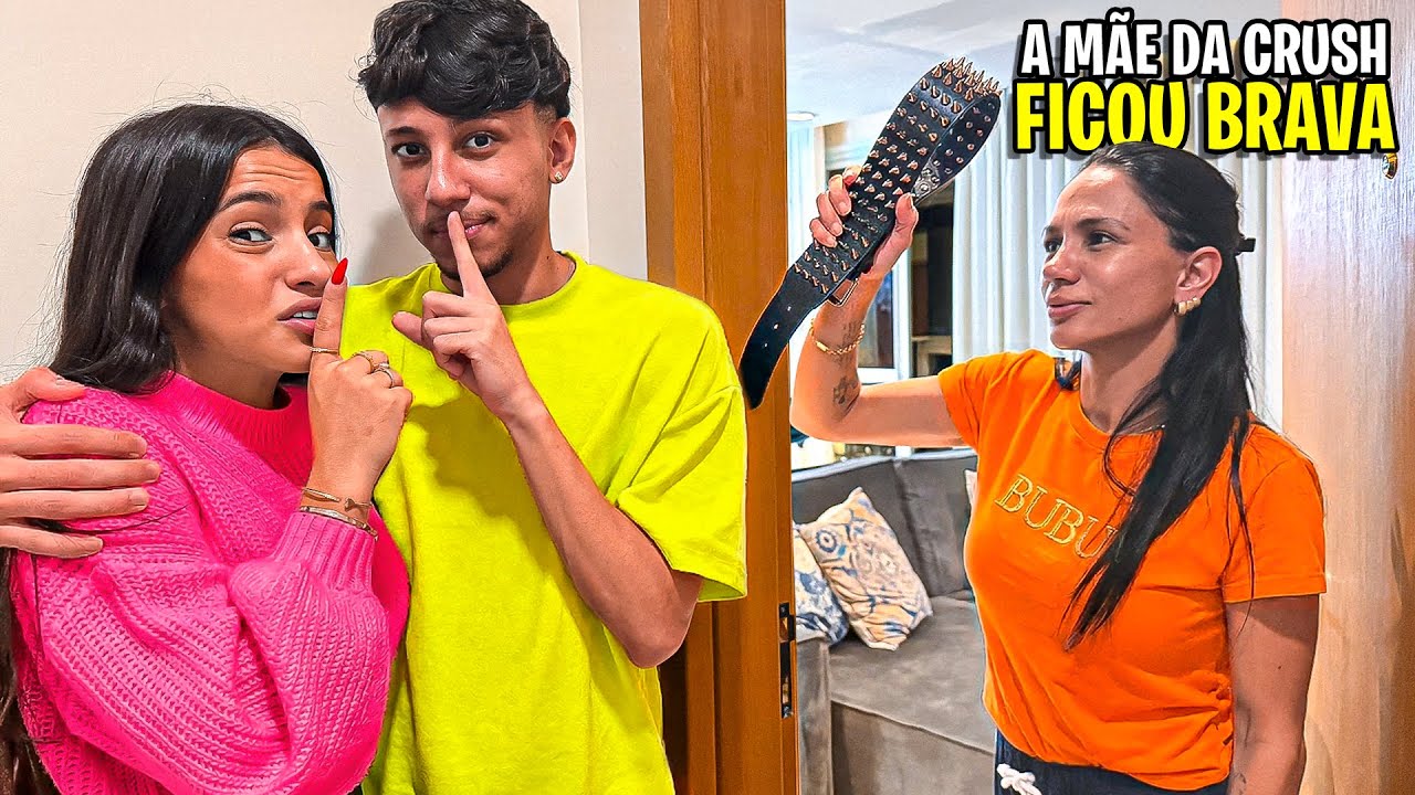A Mãe Da Minha Crush Nos Flagrou Juntos e Deu Briga!!