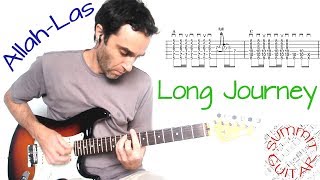 Allah-Las - Long Journey - Guitar lesson / tutorial / cover with tablature