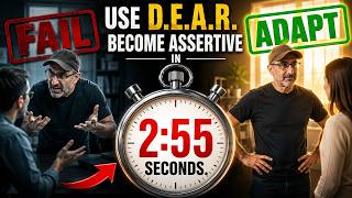 USE D.E.A.R. to Become Assertive in 2:55 Seconds #assertivenesstraining