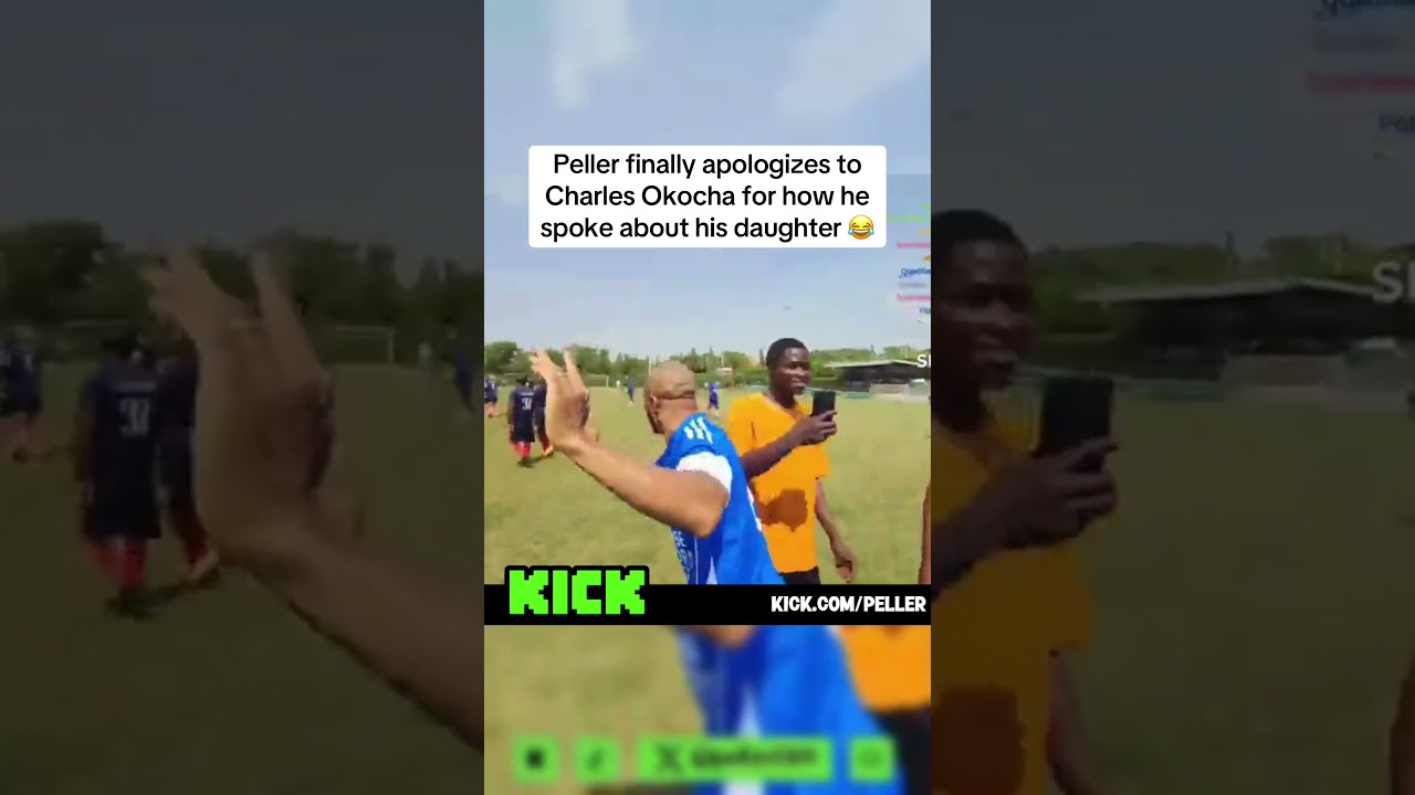 Peller finally apologizes to Charles Okocha for how he spoke of his daughter #peller #charlesokocha