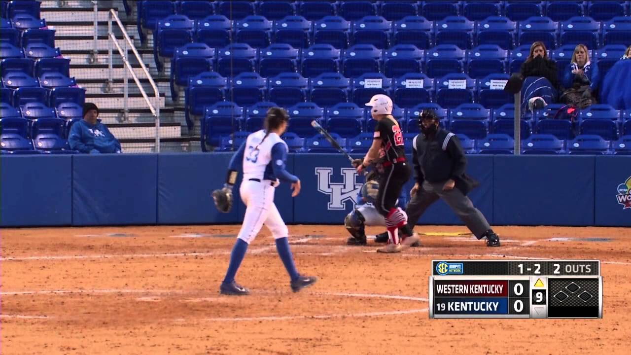 Softball Highlights vs. WKU 42215 YouTube