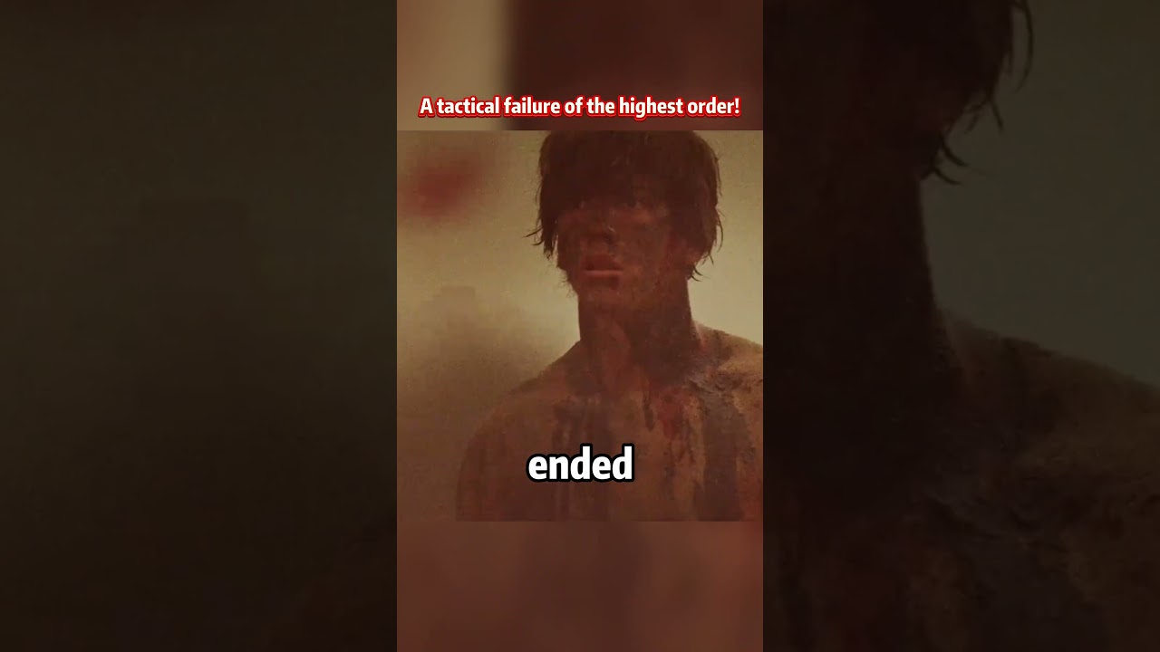 A tactical failure of the highest order