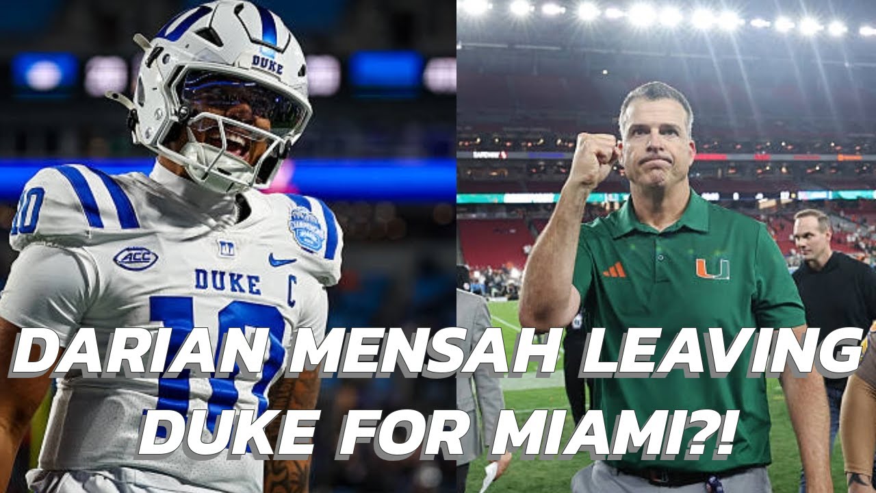 Is Darian Mensah Leaving Duke for Miami?