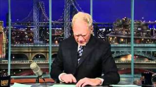 David Letterman - My Monkey Baby Top Ten