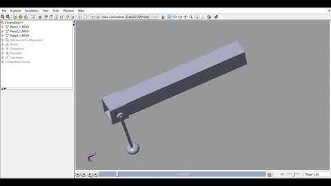 Péndulo-Masa Simulink simulación