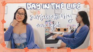 Day In The Life | Sustainability Analyst, Consultant (WFH edition)