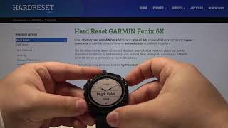 How to Change Watch Face in GARMIN Fenix 6X – Customize Display screenshot 5