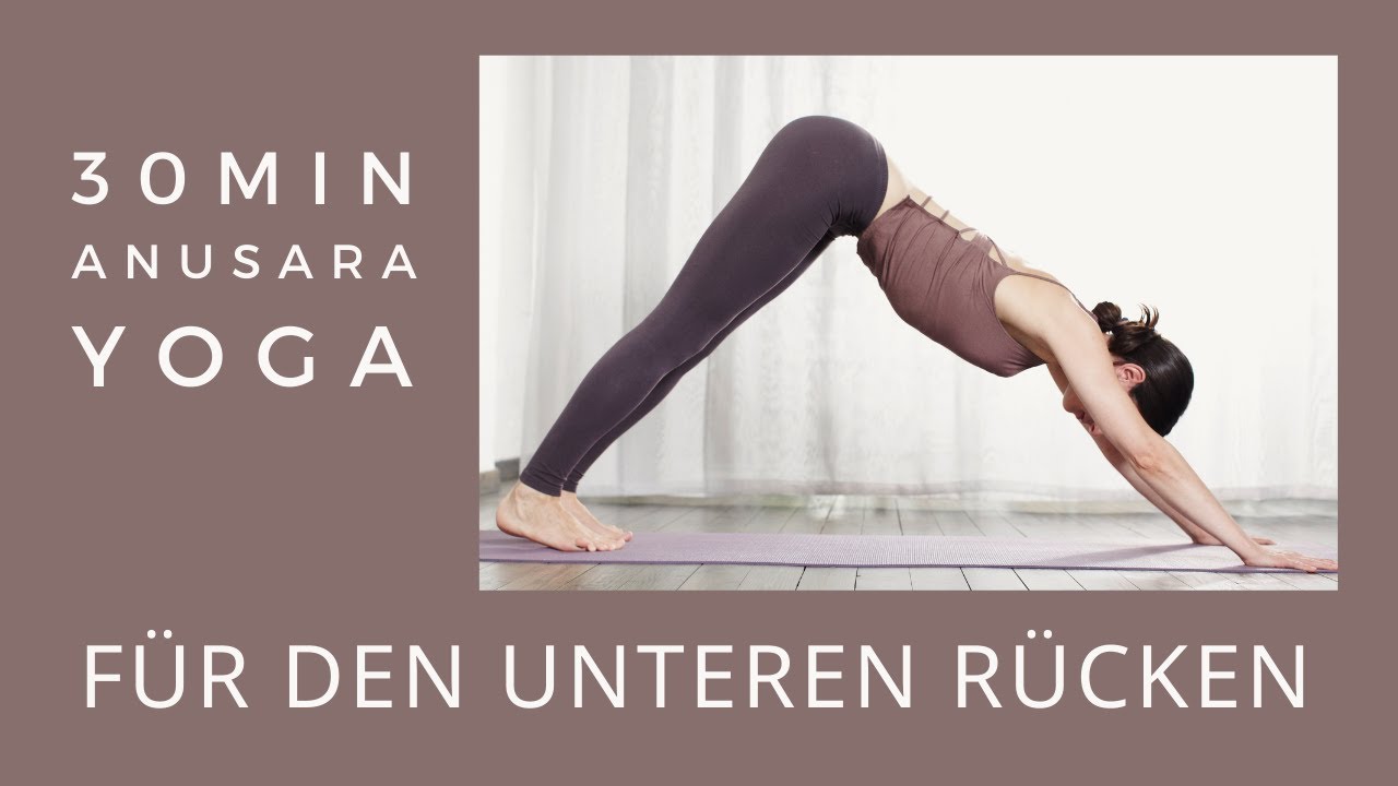 Den Unteren Rucken Befreien I Anusara Yoga Level 1 I Mit Veronika Freitag Youtube