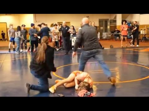 CAUGHT ON CAMERA: Defeated youth wrestler sucker punches opponent