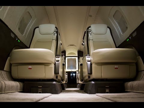 Learjet 45 Interior