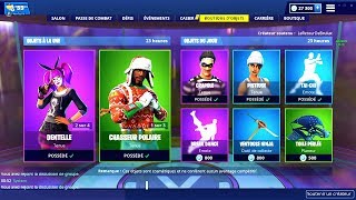 BOUTIQUE FORTNITE du 14 Janvier 2019 ! ITEM SHOP January 14 2019 !