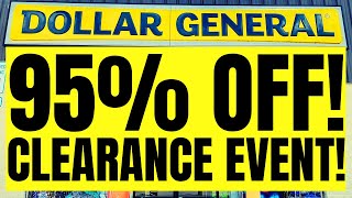 🔥UP TO 95% OFF!! | DOLLAR GENERAL CLEARANCE EVENT!! | AWESOME SAVINGS!! | 05/10-05/12