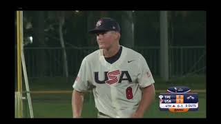 Carson Bolemon vs Chinese Taipei (U18 Baseball World Championships)