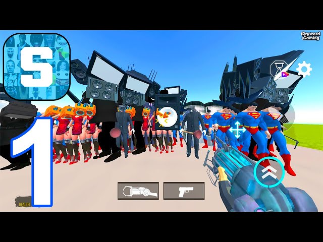 Nextbots In Backrooms: Shooter - Gameplay Walkthrough Part 2 Sandbox Mode  (iOS, Android) 