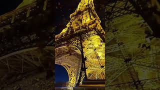You need to see the Eiffel Tower like this #paris #nighttime #bucketlist