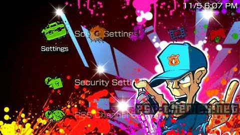 PSP Theme grafittieec_2 PSP-Themes.NET