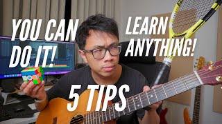 how to learn any new skill you want