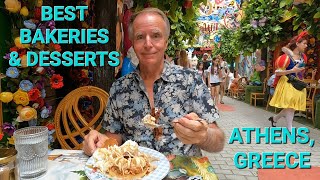 Greek Sweet Treats Tour! Best Bakeries & Dessert Shops in Athens, Greece!