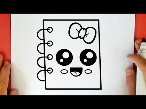 Vídeo: Como Desenhar Um Caderno