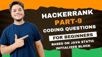 Java Static Initializer Block Hackerrank Solution | Java Question and Answer | Problem Solving |