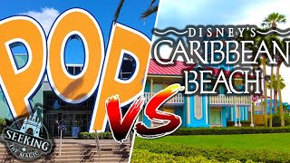 Disney's POP Century Vs. Caribbean Beach Resort | Which Is Better?!