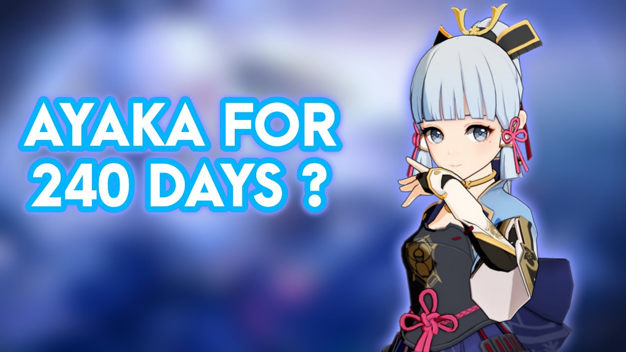 Ayaka for 240 days genshin impact nepal