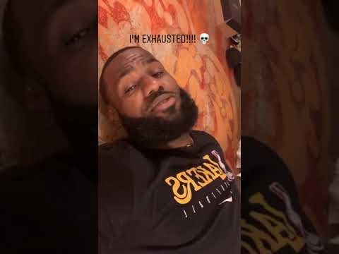LeBron James is exhausted after Lakers defeated Clippers