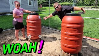 THE BEST DIY CHICKEN FEEDER AND WATERER YOU CAN MAKE AT HOME!