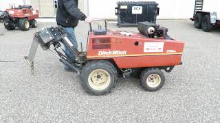 Lot 225 - Ditch Witch Gas Powered Trencher, Model 255SX