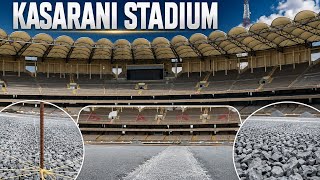 KASARANI STADIUM | Dusting Layer Application Complete | Application Of Sand For Grass Planting screenshot 4