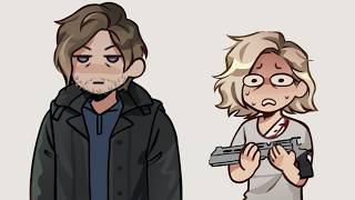 Why Leon Gave Grace A Gun Resident Evil Requiem - Comic Dub