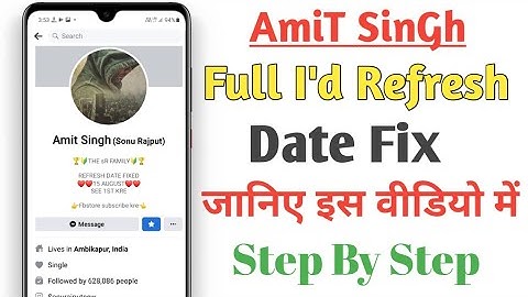 AmiT singh id refresh Kab hoga,Amit Singh Facebook king-Amit Singh id refresh-AmiT Aat-