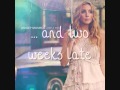 Ashley Monroe - Two Weeks Late [Lyrics On Screen]