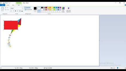 #Resize/Skew an image in MS #Paint #Class3